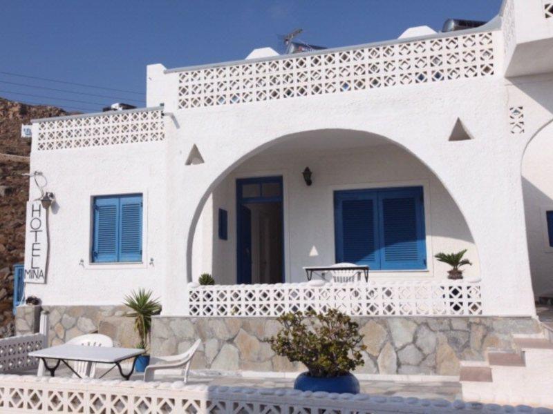 Mina Beach 아기오스 스테파노스 외부 사진